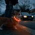 HIGO LED Dog Collar - Rechargeable Light Up Dog Collars, Lightweight Silicone Pet Safety Collar Lights for Night