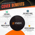 FNBX Dribble Cap Basketball Cover, Improves Ball Handling and Control, Stretchy Material for Most Basketballs