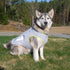 SGODA Dog Cooling Vest Harness - Grey Green Cooler Jacket, XX-Small