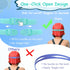 Vvinca Kids Swim Goggles, 2024 Upgraded Design with Ear & Nose Plug, Wide View Anti-Fog No Leak Water Pool Goggle for