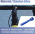 uxcell Blue Universal M6x40 Bike Stem Bolt, Bicycle Headset Stem Bolt Accessory