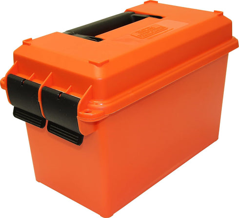 MTM AC50C-35 Ammo Can, 50-Caliber, Heavy-Duty, Water Resistant, Rugged Polypropylene Plastic, USA Made, Orange