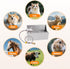 2Gal PAUQEWIE Automatic Dog Water Bowl Dispenser Auto Fill Dog Waterer Outdoor Livestock Water Trough Drinking Feeder