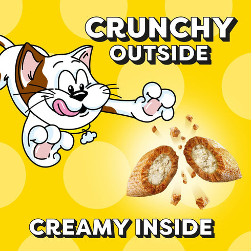 6.3 oz. (Pack 10) Temptations Cat Treats Classic Crunchy and Soft Cat Treats, Tasty Chicken Flavor, Pouch