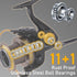 Saltwater Spinning Reel 10000/11000, Graphite Surf Fishing Reel with 11+1 Stainless Steel BBS, 31LB Max Drag