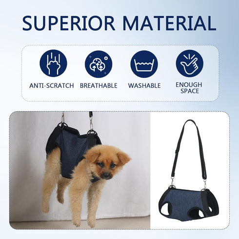 PKRFCJ Trimming, Cat Carrier Pouch, Cat Pouch Carrier, Soft and Breathable, Washable and Foldable, for Nail Veterinary