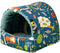 Shurhome Pet Hammock Bed Habitat Decors Cage Hideouts Resting Mats Ferrets Play Winter