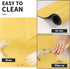 Yellow Pet Feeding Mat, 12"x 19" Absorbent Dog Mat for Food and Water, Easy to Clean for Messy Drinkers