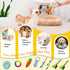 8 Puppy Play Gym with Hanging Toys for Teething &Chewing, Interactive Activity Center for Small Dogs to Relieve Boredom