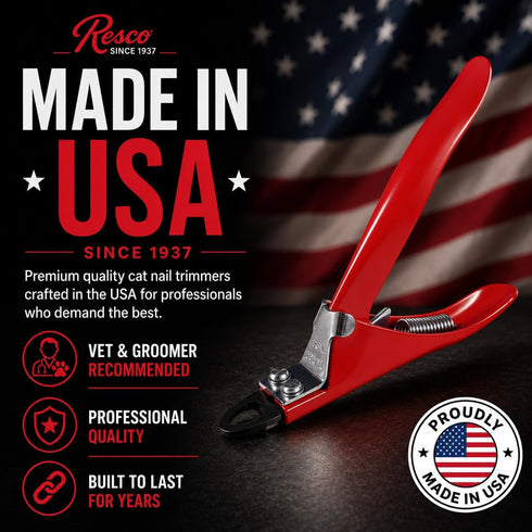 Trimmer, Resco Cat Nail Clipper, Original Pet Nail Red
