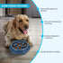 UPSKY Slow Feeder Dog Bowl, Anti-Choking Slower Feeding Pet Puzzle Bowls, Interactive Bloat Stop Dog Food Dishes for