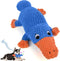 Vitscan Squeaky Dog Toys for Large Breeds, Tough Plush Stuffed Platypus, Interactive Chew Toy for Small Dogs
