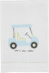 Mud Pie Golf Cart Towel, 21" x 14"