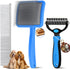 Large Dog Slicker Brush for Goldendoodles, Poodles - 3 in 1 Grooming