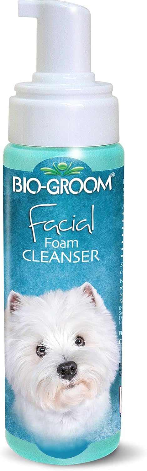 Bio-groom Facial Cleanser - Dog Face Wash, Unscented, No Rinse, Dog Face