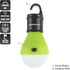 2-Pack Bulbs Settings of Portable LED Tent Light - Indoor/Outdoor Hanging Lights with Three - for Camping, Hiking
