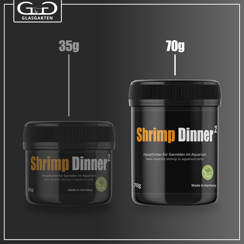 GlasGarten 2 (70g) Shrimp Dinner Pads