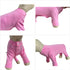 Lovelonglong Dog Pajamas - Lightweight Pure Cotton Jumpsuits for Large Medium Small Dogs, Stylish PJS, Pink S