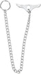 Herm Sprenger Chrome Plated Training Chain Collar, 13-14 Inches (35 cm), 2mm