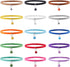 Whaline 15pcs Double Side Soft Plush Puppy ID Collars with Bells for Dog and Cat