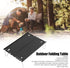 Locadence 11.7 8.3 3.3in Backpacking, Camping Table, X X Portable Ultra Light Aluminum Alloy Folding Camp Side Table