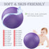 Soft Pilates Ball 9 Inch, Ideal for Physical Therapy, Yoga, Core Medicine, Mini Rubber Fitball