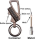 SURVIVE Permanent Match Bottle Opener, Reusable Survival Fire Starter Lighter, Waterproof Striker Stick Kit