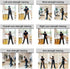 KIKIGOAL Golf Exerciser Resistance Bands for Fitness or Pilates Workout Gym Sports