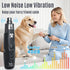 6-Speed 50% Trimmers 2 7h Casfuy New Dog Nail Grinder - More Power Dog Nail with LED Lights Quiet Running Time Electric