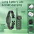 Dog Training Shock Collar with Remote 3300ft Range - Waterproof Rechargeable E Collar for 10-110lbs Dogs