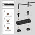Single Picatinny Aluminum Accessory Rail Set, 3 5 7 9 11 13 Slots with 13 T-Nuts & Screws, Rounded Corner Wrench