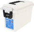 Sheffield 12635 Translucent Field Box, Ammo Storage Box for Pistol, Rifle, Shotgun, Water Resistant, Made in USA