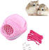 Portable Pet Dog Carrier Bags, Breathable African Hedgehog Hamster Handbags, Puppy Cat Travel Backpack (S Size: 17x12cm)
