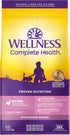 Wellness Complete Health Natural Dry Kitten Food with Wholesome Grains, Made in USA with Real Meat (Kitten, Chicken