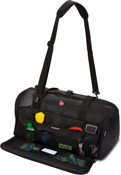 SwissGear 3321 Getaway Premium Pet Carrier, Black