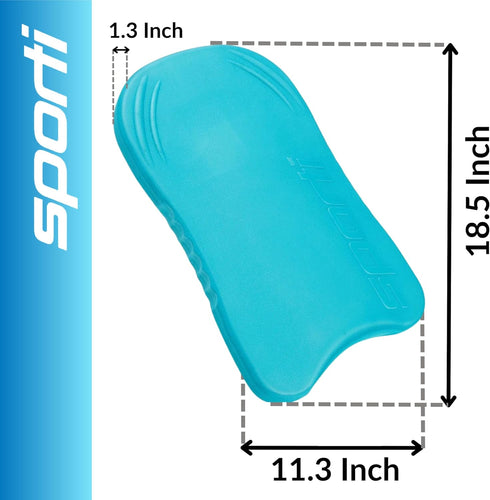 Sporti Adult Kickboard for Swim Training - Swimming Training Aid for Men and Women