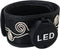 Luwint Glow in The Dark LED Light Up Armband - Safety Wristband for Night Walking, Running (1 Piece, 3 Modes)