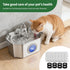 8 Pack Packaged-Applicable 108oz/3.2L, Apauk Replacement Filters/Sponges - Individually to Cat Water Fountain Stainless