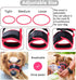 LUCKYPAW Dog Muzzle, Anti Biting Barking Chewing, Comfortable Mesh Soft Fabric, Adjustable Strap for Small Medium Large