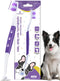 Dog Toothbrush Newly Upgraded Dual-Head Design with 60 Wavy BristlesGently Surrounds Teeth
