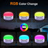 LED Camping Lantern Rechargeable 1400LM, 420H Running Time, 10400mAh Emergency Hanging Light for Home, Hiking, Violet