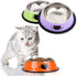 Pet Bowl Stainless Steel Non-Skid Rubber Base Dog Bowl Cat Bowl GR OR PP