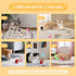 Coficoee 2 3 5 Interactive Cat Toys for Indoor Automatic Cat Balls Hide and Seek in Pouch, with Balls Tails Play Mat