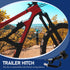 Universal Bike Trailer Hitch Connector Coupler: Quick Release Bicycle Trailer Hitch Adapter for Cycling Accessories