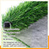 4 18 14 Inch Chinchillas Kigley Pcs Artificial Grass Guinea Pig Pee Pads Reusable x Rabbit Grass Mat Washable Turf Fake