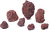 LANDEN Red Lava Stones, 16lbs, 3~10 inch, 11pcs for Aquascaping Terrariums, Reptile Enclosures, Fish Tank Decoration
