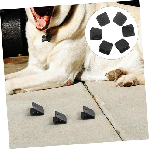 6pcs Yardwe Ceiling Mount Bracket for Dog Potty Pads Puppy Training Mats Wall Mount Holder for Dog Mats