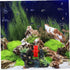Rockery Aquarium Decorations, Fish Tank Mountain Decor with Castle Model