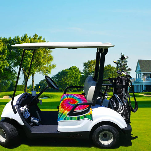 Golf Cart Seat Covers, Summer Towel Blanket for EZGO, Yamaha, Club Cars, 100% Microfiber, 51'' x 31''