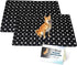 EZwhelp Reusable Dog Pee Pads, Washable Waterproof Mats for Dog Potty Training